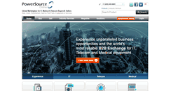 Desktop Screenshot of powersourceonline.com